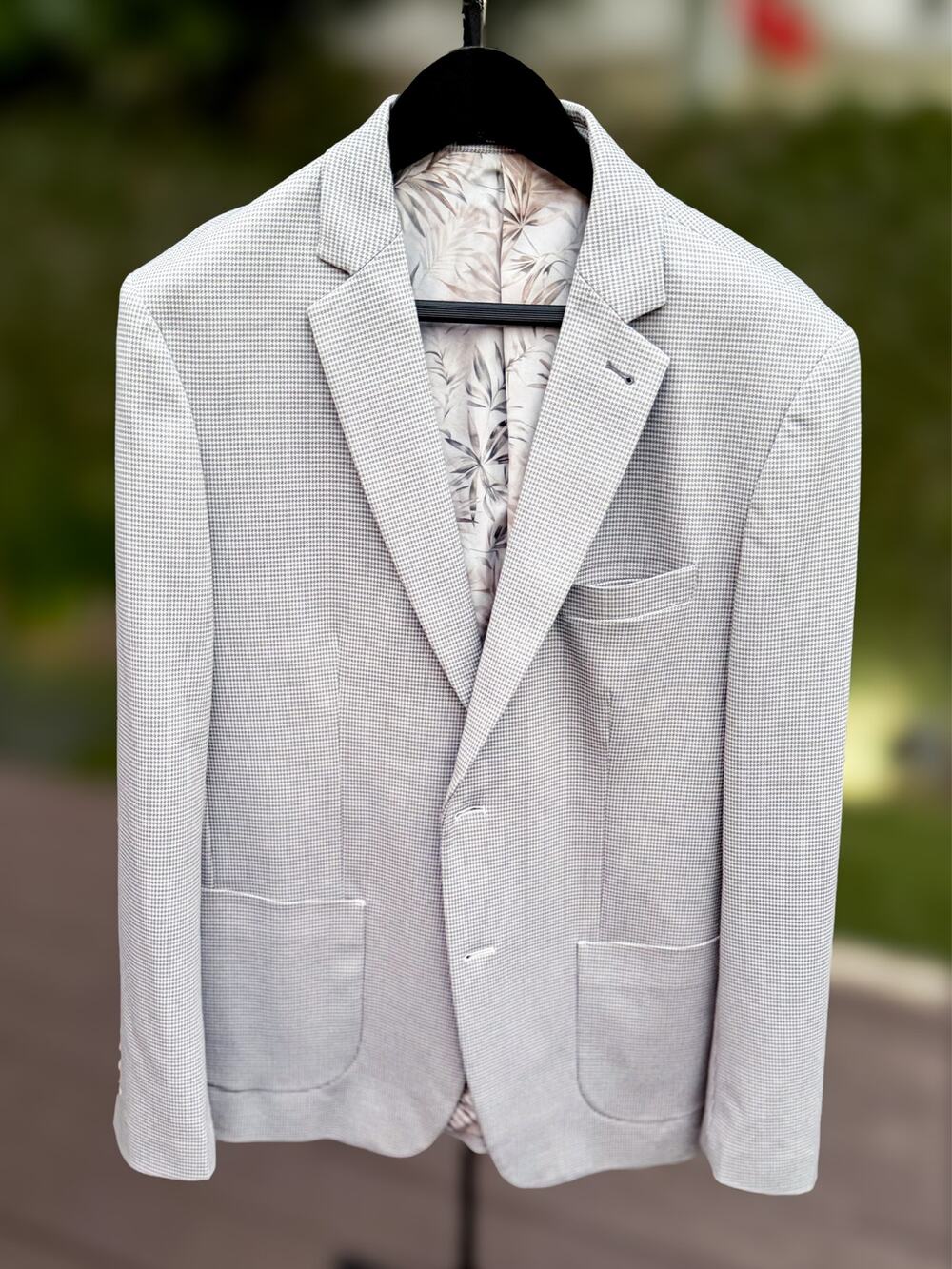 Paisley & Gray Steel Knit Blazer 42R Modern Fit NWT $250 Gray Sport Coat